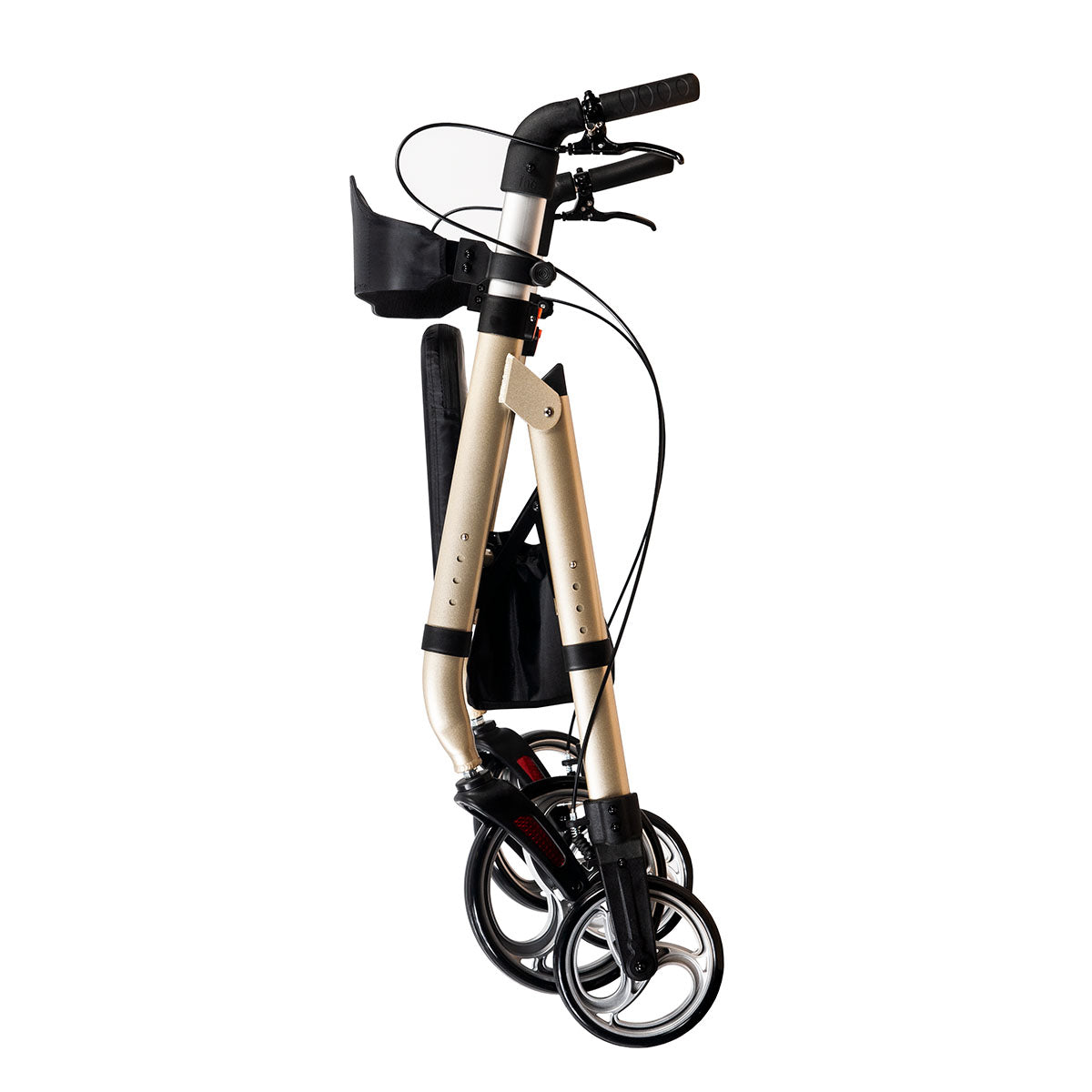 DJMed Tall & Strong Rollator, Heavy Duty Bariatric Mobility Walker