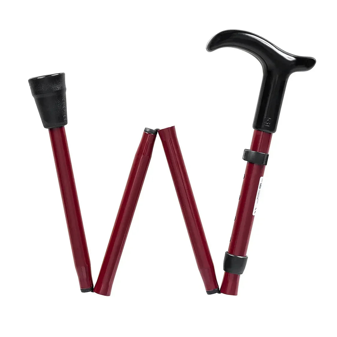 Rebotec Simplex Foldable Walking Stick-Made in Germany | Elegant Ergonomic Design