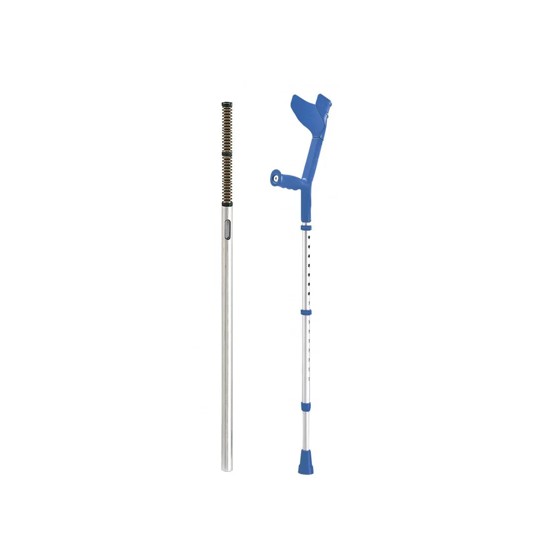 Rebotec New Walk – Crutches with Spring Shock Absorbers- Pair